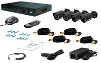 Комплект видеонаблюдения CnM Secure M44-4D0C KIT