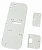 Комплект деталей для металлопластиковых дверей (белый)