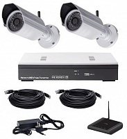 Комплект IP видеонаблюдения CoVi Security NVK-2003 WIFI IP KIT