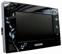 Цветной видеодомофон Kocom KCV-A374 flower black