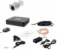 Комплект видеонаблюдения Tecsar AHD AHD 1OUT-2M-AUDIO