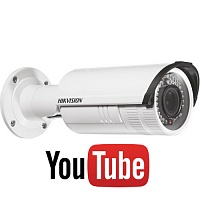 IP видеокамера Hikvision DS-2CD2620F-IS+YouTube protocol