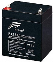 Аккумуляторная батарея RITAR AGM RT1250 black 12V 5.0Ah