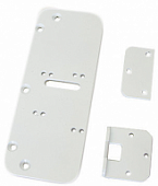 Комплект деталей для металлопластиковых дверей (белый)
