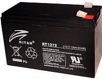 Аккумуляторная батарея RITAR AGM RT1272 black 12V 7.2Ah