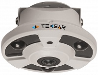 AHD Видеокамера купольная Tecsar AHDD-2Mp-10Fl-FE(fisheye)