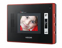 Видеодомофон KOCOM KCV-W354 (red)