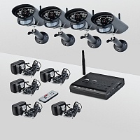 Комплект беспроводного видеонаблюдения Smartwave WDK-S02x4 KIT