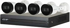 Комплект IP видеонаблюдения Dahua EZIP-KIT/NVR1B04HC-4P/E/4-B1B20