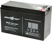 Аккумуляторная батарея Maxxter 12V 7,5Ah (MBAT-12V7.5AH)