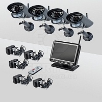 Комплект беспроводного видеонаблюдения Smartware WDK-S01x4 KIT