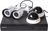 Комплект видеонаблюдения Hikvision DS-J142I 2OUT+2IN